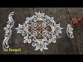 2 min rangoli designs 5x1 dots tuesday muggulutuesday kolam designsside border rangoli designs