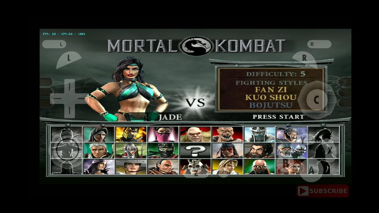 mortal kombat deception gamecube goro