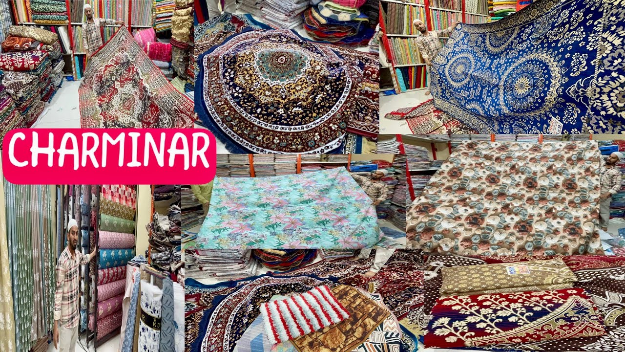 Hyderabad Famouse 😱Tawakkal cloth store🌟homedecor,Ghaleen🛍️curtains, Mats🌟Ramzan Vlog#viralvideo 🔥🔥🔥