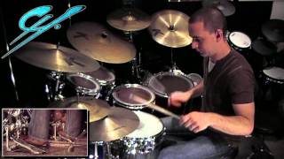 Rudimental Study 2 - Grade 3 Drum Kit - Trinity Guildhall 2011_2013 - (normal tempo) - 80bpm