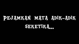 Cuba adik bayangkan