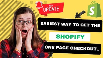 (EASIEST WAY) Early Access for Shopify One Page Checkout Method 2023 #shopifytips  #ecommerce #ecom