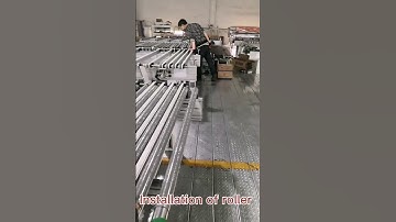 Rolling Assembly Production Line Galvanized Rollers Conveyor For Banding Machine Material Handling