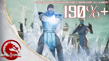 MK1 - Sub-Zero The Definitive Combo Guide [ALL KAMEOS]