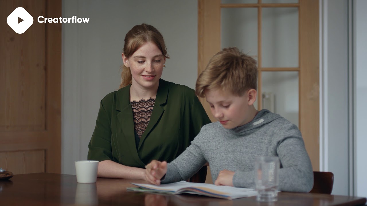 🎥 Teaching At Home Stock Footage |  4K Royalty free stock video footage