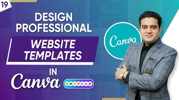How to Design Website Templates Using Canva | How To Use Canva Website Template | #canvacourse