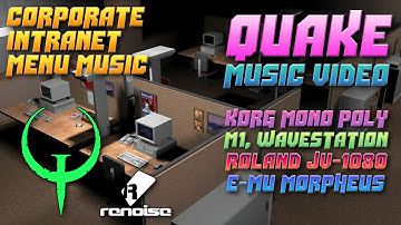 Quake 1 Engine Music Video - Fornax Void - Corporate Intranet Menu Music (Official Video) UHD 60fps