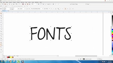 Corel draw Tips & Tricks Fonts and how to search them