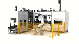 ZBG-1111 FULLY AUTOMATIC PULP MOLDING PREMIUM TABLEWARE PRODUCTION LINE (FULL SERVO)