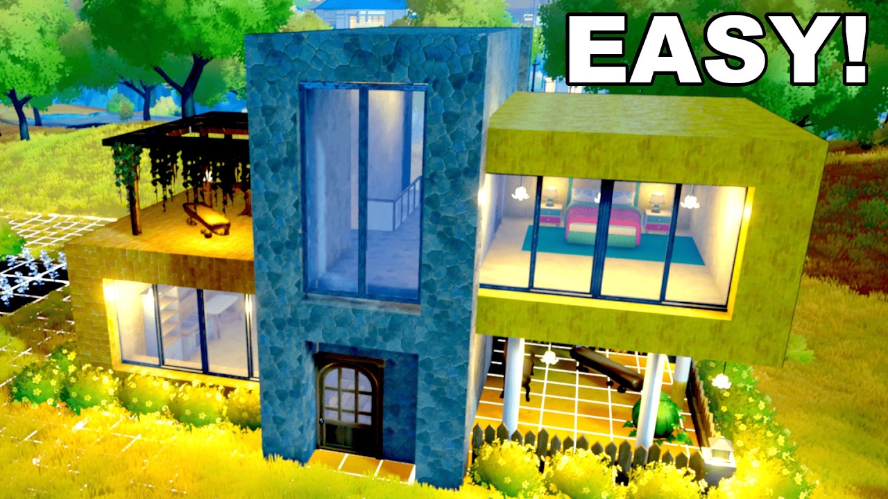 Starsand Island: How to Build a Starter Modern House | Tutorial