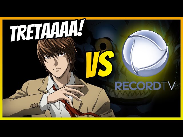 Record TV exibe matéria acusando Death Note de ser violento para