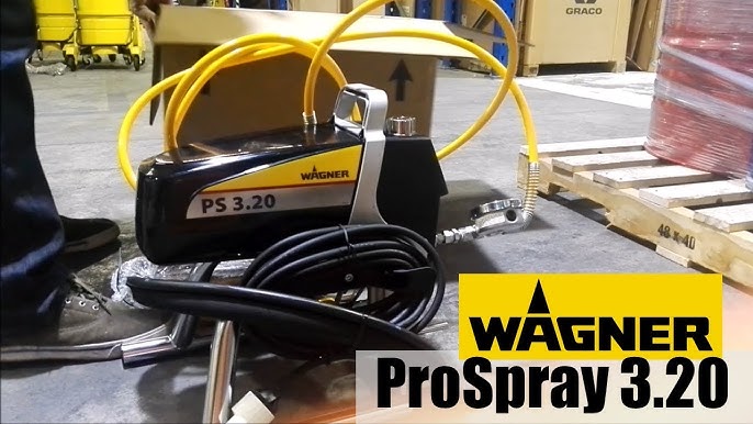 ProSpray PS 3.20 - Airless Paint Sprayer: Setup, Use & Clean with Nick  Sammut | WAGNER - YouTube | Farbsprühsysteme