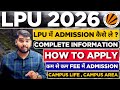 LPU Admission Process 2026😍 | LPUNEST 2026 | LPU Admission Process | Lovely Professional University
