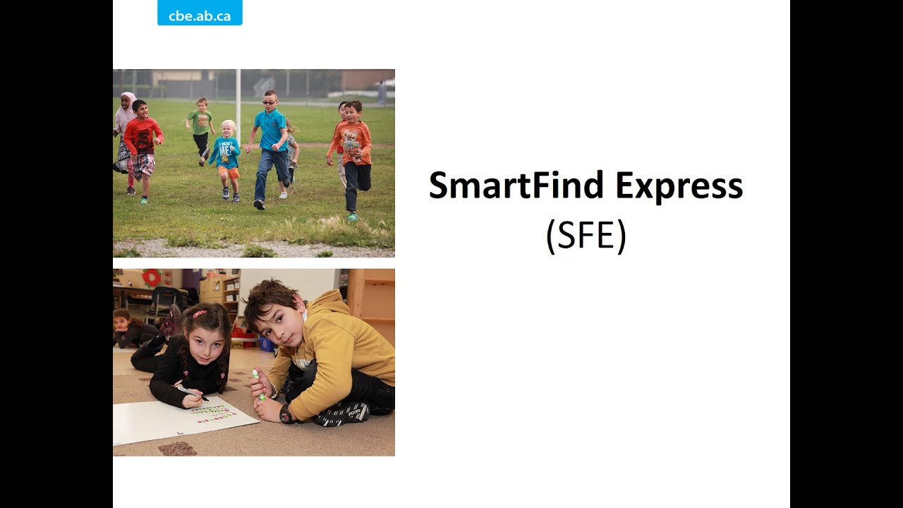 SmartFind Express (SFE) Calgary Board of Education YouTube