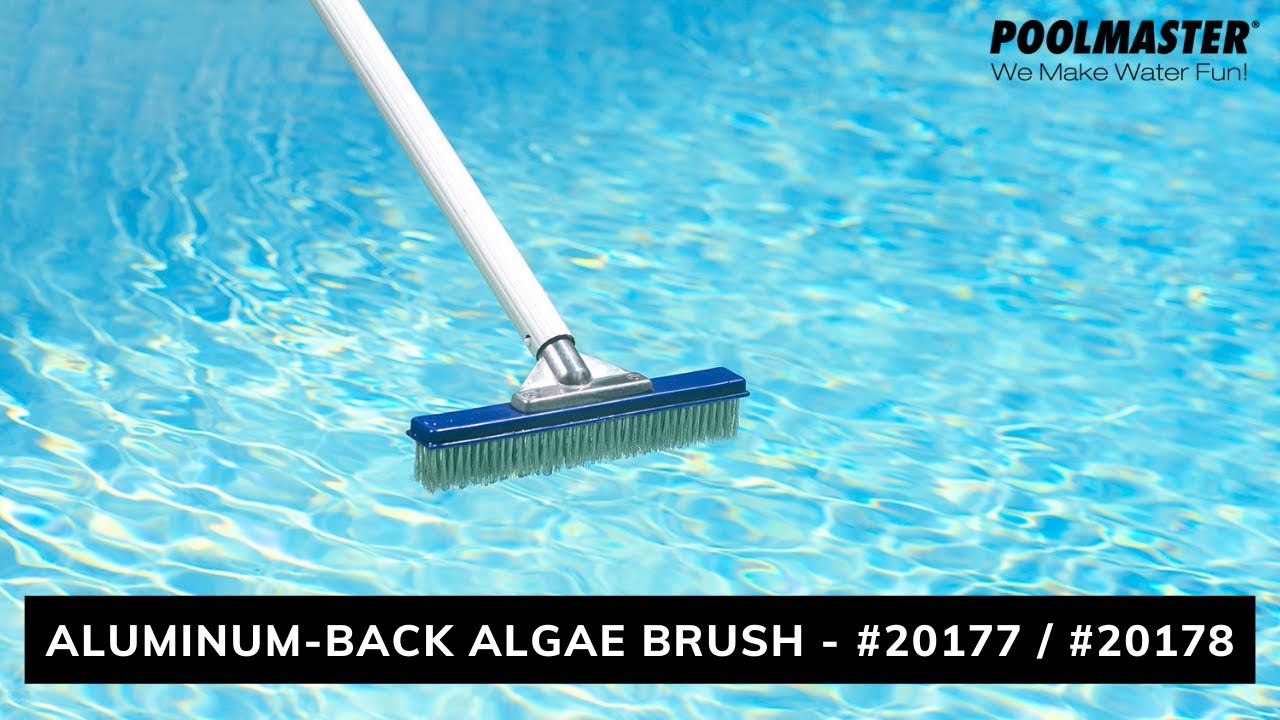 Poolmaster 20193 36 Aluminum-Back Brush - Commercial Collection