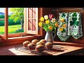 🍀 St. Patrick’s Day Cozy Kitchen Ambience 🌈 Relaxing Lofi Beats for a Festive Mood