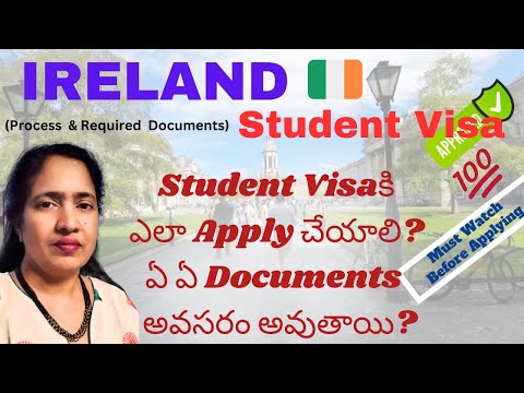 study-in-ireland-|-how-to-apply-for-study-visa-in-ireland-|-documents-required-for-student-visa🎓🎓🎓