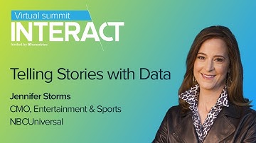 Telling Stories with Data - Interact Summit 2021 Keynote - Jennifer Storms, NBCUniversal