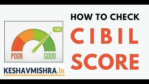 Check Your CIBIL Score through CSC DIGITAL SEVA PORTAL