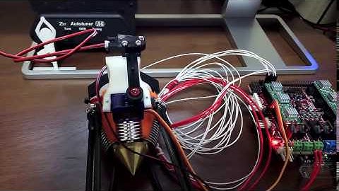 RAMPS-FD Servo Probe Moving.