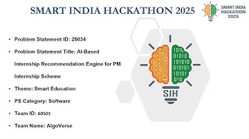 PM RECOMMENDATION SYSTEM | PS - SIH25034 | AlgoVerse | SIH2025
