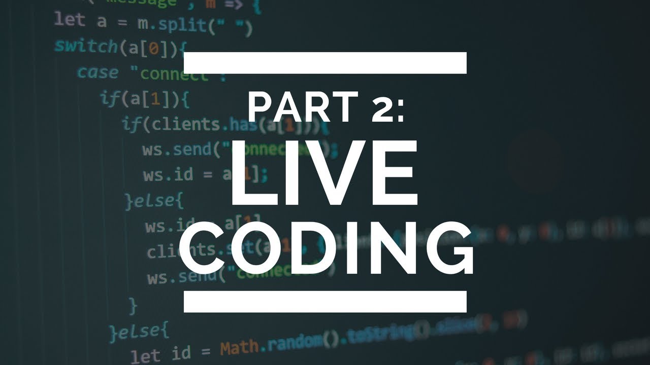Part 2: Live Coding | Build a Developer Portfolio Site | YouTube API ...