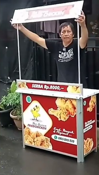 Gerobak Friedchicken Kekinian #short #shorts