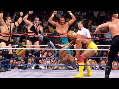 8 Man Elimination Match. From WWE Survivor Series 11/23/89