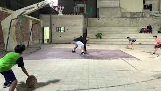 مهارات الدربل في كرة السلة  pin dribble د عامر سعد