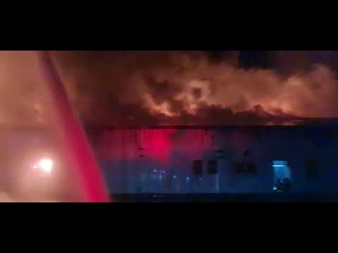 Incendiu fabrica Mizil