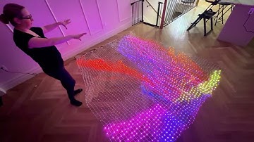 BIG BIG rainbows on "Sparkle motion" WLED driver board