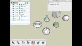 formZ Grouping, Joining, and Reference Object