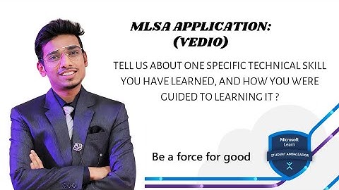 Microsoft Learn Student Ambassador Program Application || Video Answer ✨ || Guide