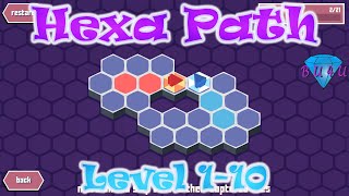 Hexa Path | Walkthrough (No commentary) | Level 1-10 screenshot 5
