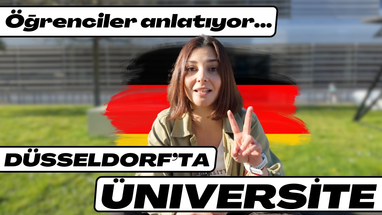 Almanya'da üniversite için Düsseldorf HHU ve HSD gezimiz