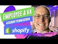 How to Add an Employee to Shopify and Manage Permissions So They Don&#39;t Take Over Your Store