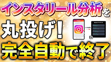 バズってるインスタリールをmakeで自動収集！文字起こし・分析・リライトがボタン一つで完了！