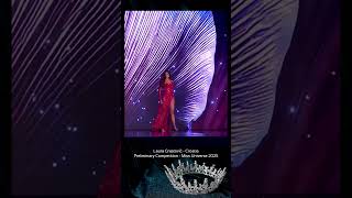 Laura Gnjatović - Croatia, Miss Universe 2025 - Preliminary Compeion
