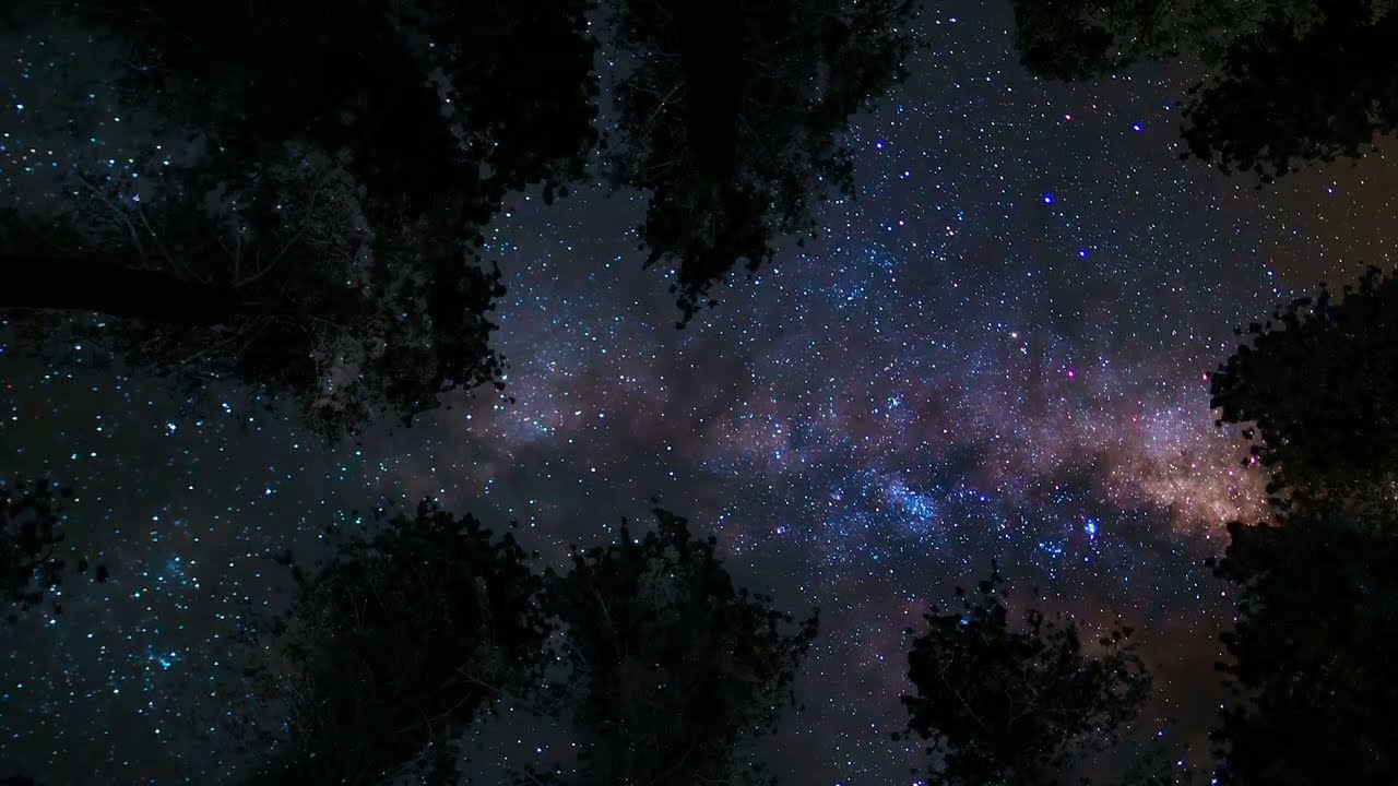 Stars at Night - Beautiful Summer Sky / Sternenhimmel Entspannung (time lapse)