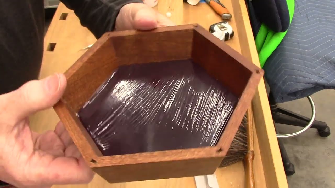 Making a Hexagonal Compound Miter Box Part 1
