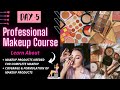 Day 5  online makeup course  makeup products   complete self professional makeup course