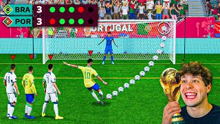 What if Every World Cup Game went to Penalties?