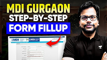 MDI 2026-28 Form Filling Step By Step Guide | MDI Selection Criteria & Registration - Amiya Sir