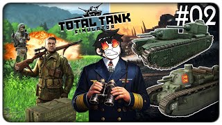 L'ARMATA DEI 300 CECCHINI E L'ASSALTO DEI CARRI SUPER PESANTI | Total Tank Simulator - ep. 02