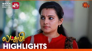 Lakshmi - Highlights | 16 May 2024 | New Tamil Serial | Sun TV