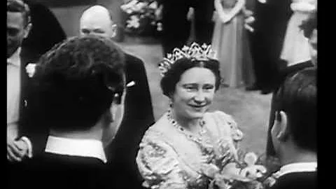 Movie Stars at Command Performance for Queen Eliza...