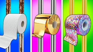 Si Kaya vs Si Miskin di Penjara! Situasi Lucu \u0026 Ide DIY dari Gotcha! Hacks