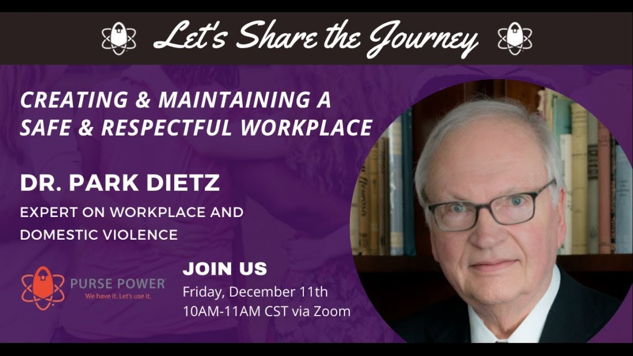 Let's Share the Journey with Dr Park Dietz YouTube