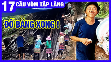 #17 Đã đổ xong bê tông mũ mố 1 - Cầu vòm Tập Lăng