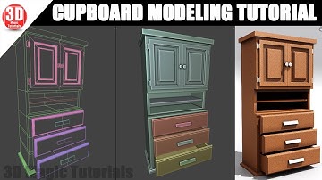 Blender 3.0 - Cupboard Modeling Tutorial